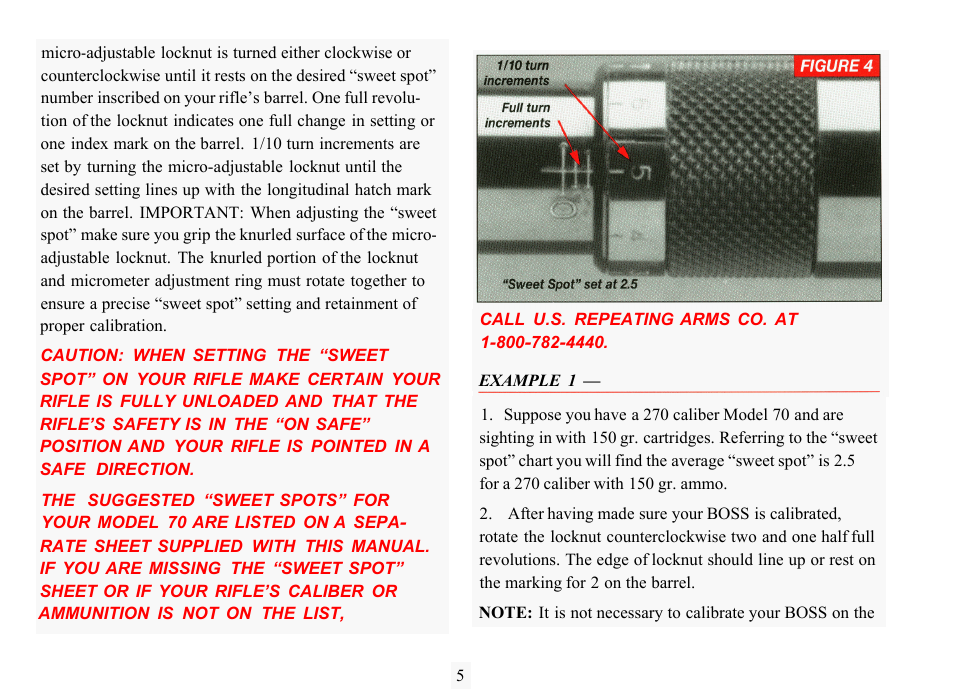 Winchester Repeating Arms BOSS (Historic Manual) User Manual | Page 6 / 15