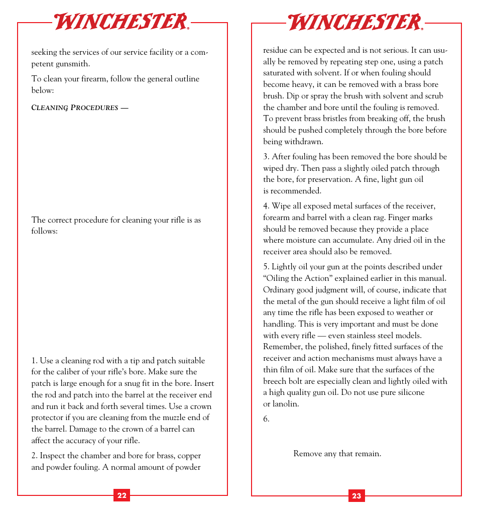 Winchester Repeating Arms 52B (Historic Manual) User Manual | Page 13 / 19