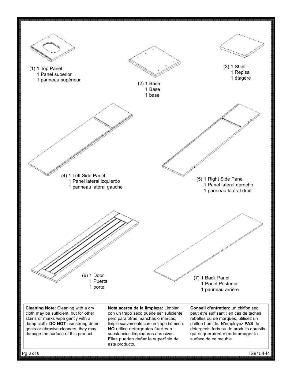 ZPC 9153WW User Manual | Page 3 / 8