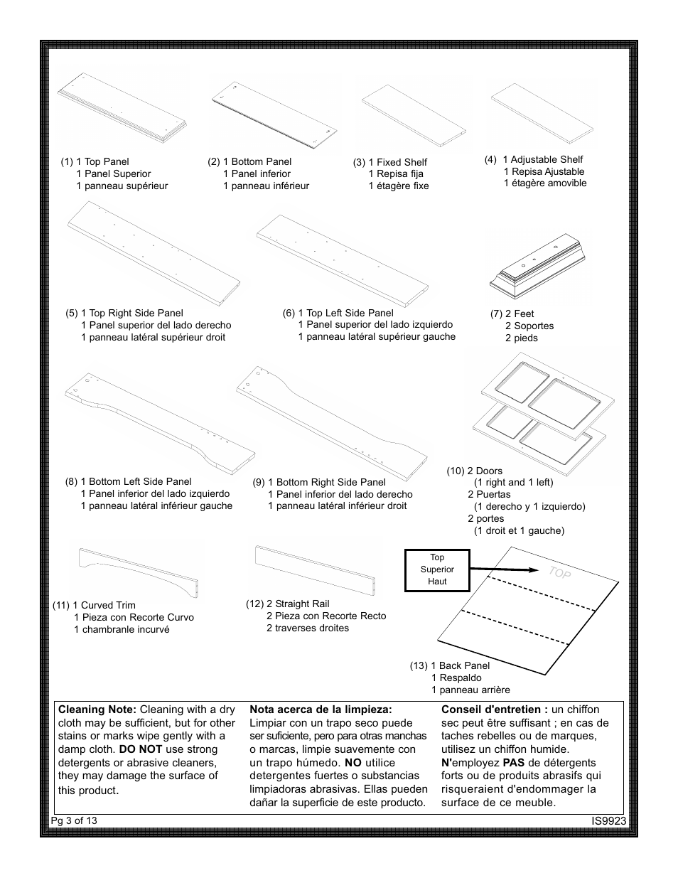 ZPC 9923CH User Manual | Page 3 / 13