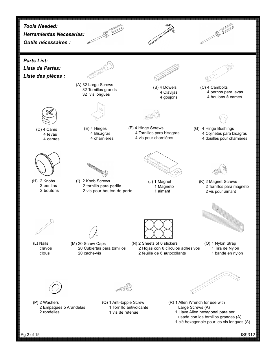 ZPC 9312WW User Manual | Page 2 / 15