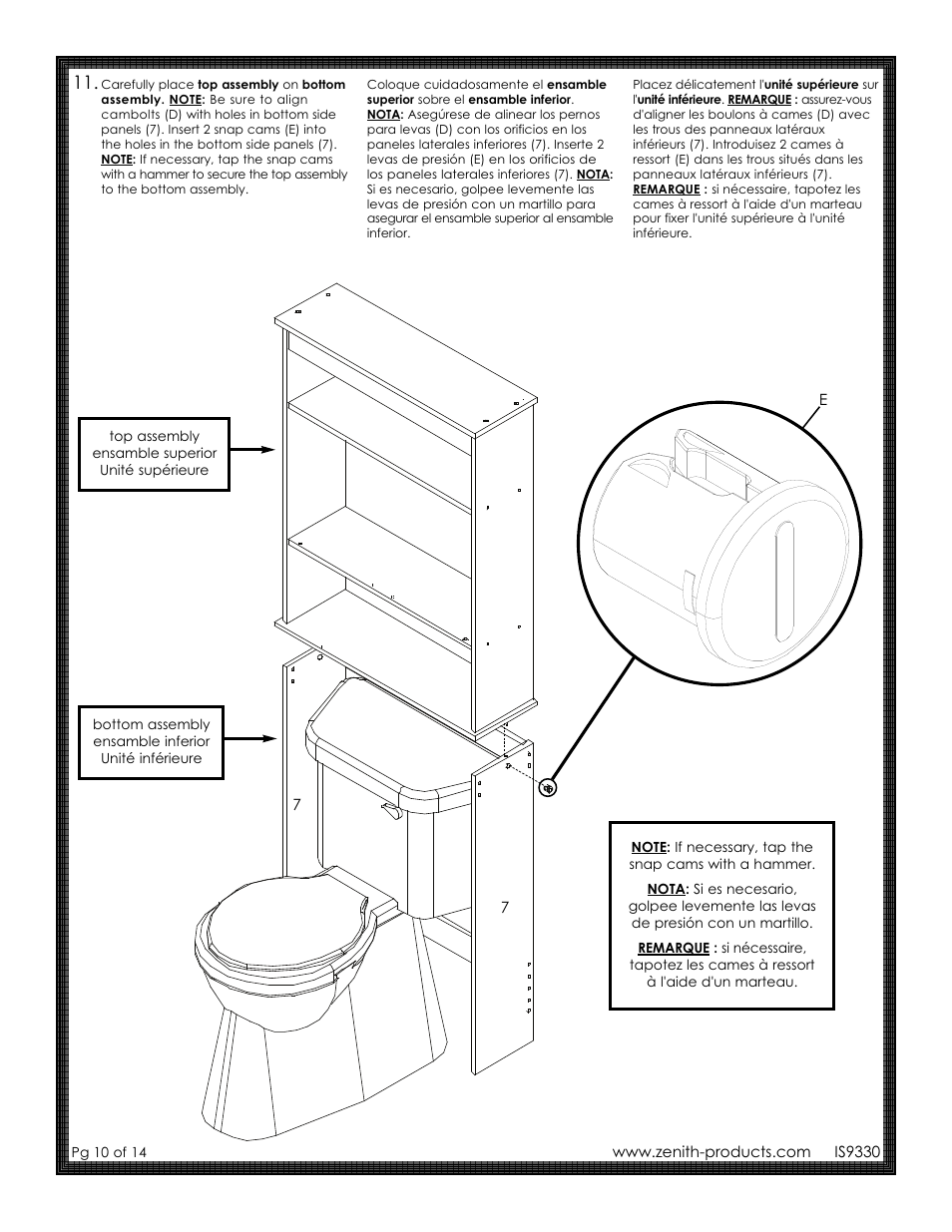 ZPC 9329WWP User Manual | Page 10 / 14