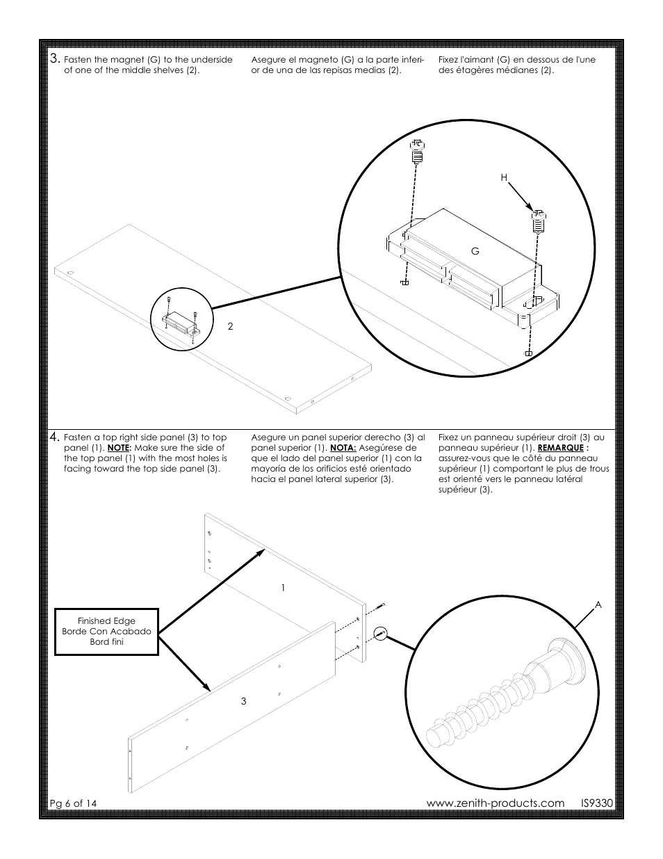 ZPC 9329WWP User Manual | Page 6 / 14