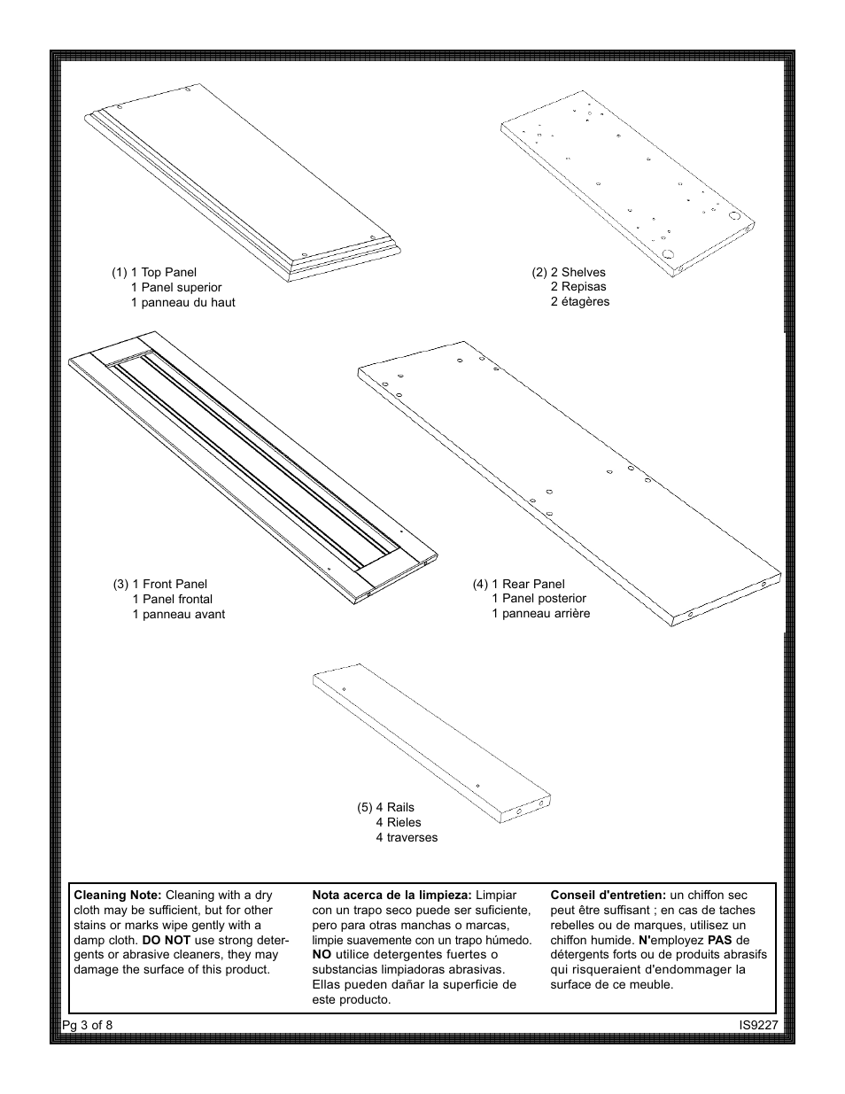 ZPC 9227WW User Manual | Page 3 / 8