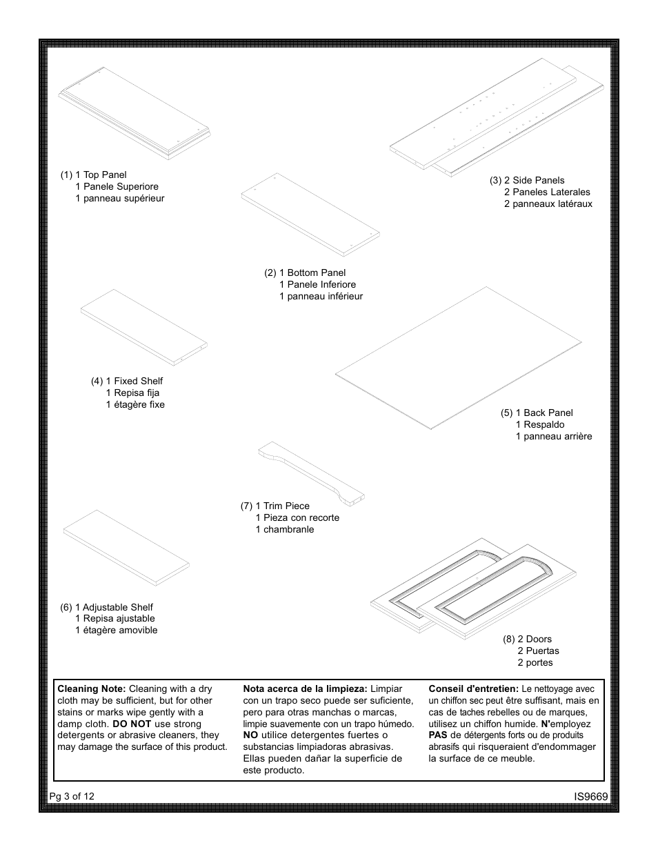 ZPC 9615W User Manual | Page 3 / 12