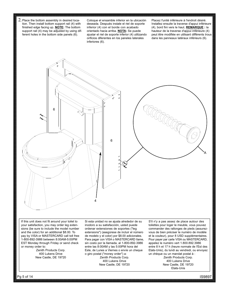 ZPC 9819WW User Manual | Page 5 / 14