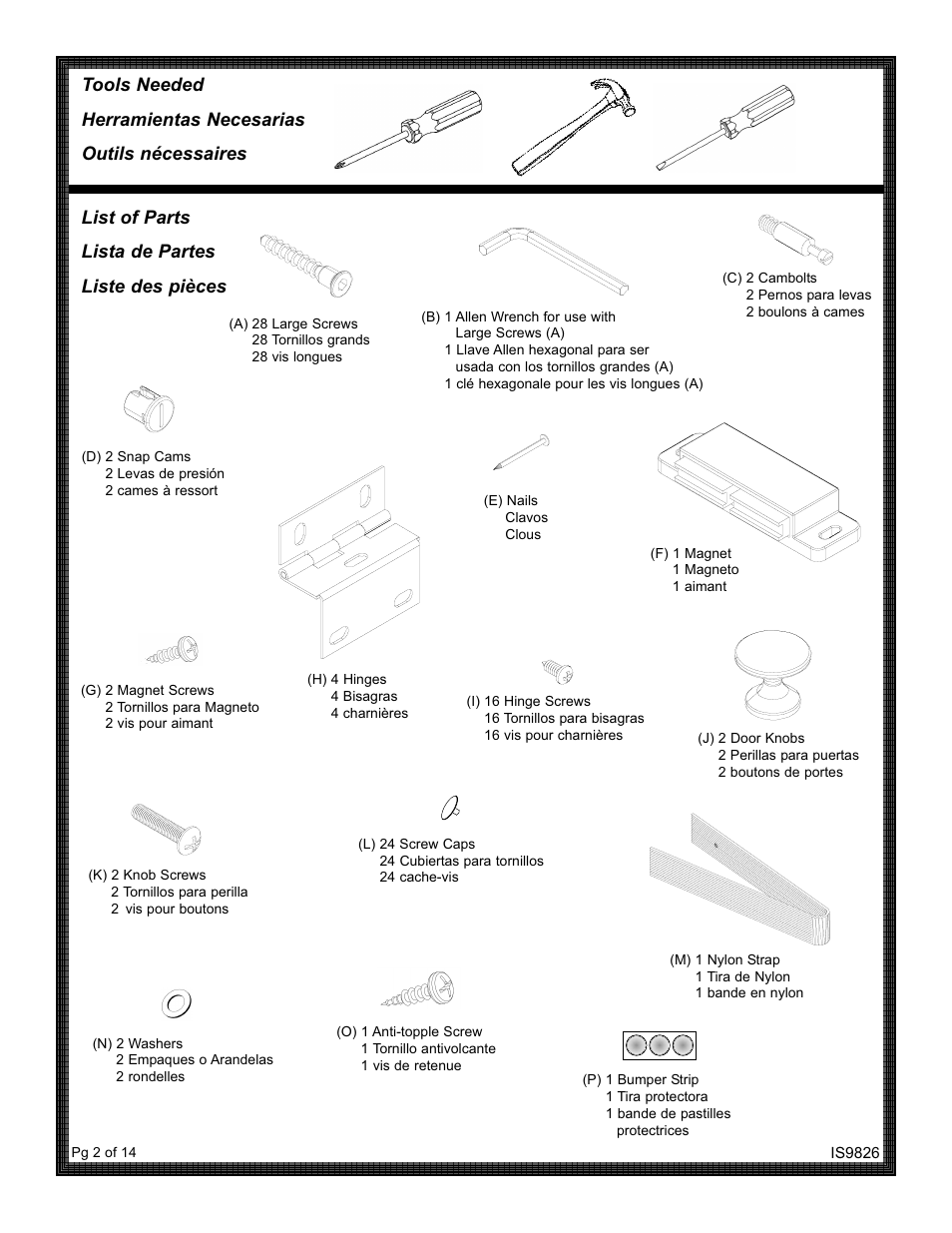 ZPC 9820CH User Manual | Page 2 / 14