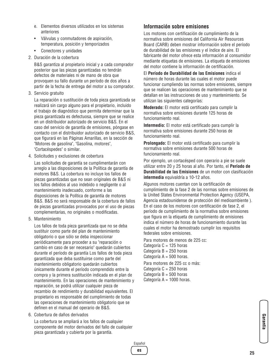 Briggs & Stratton PRO4000 User Manual | Page 53 / 84
