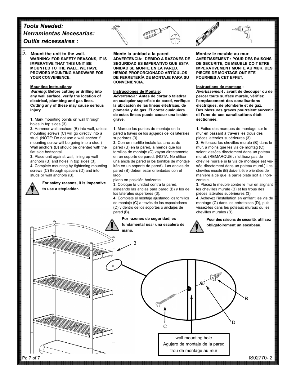 ZPC 2770NNWIL User Manual | Page 7 / 7