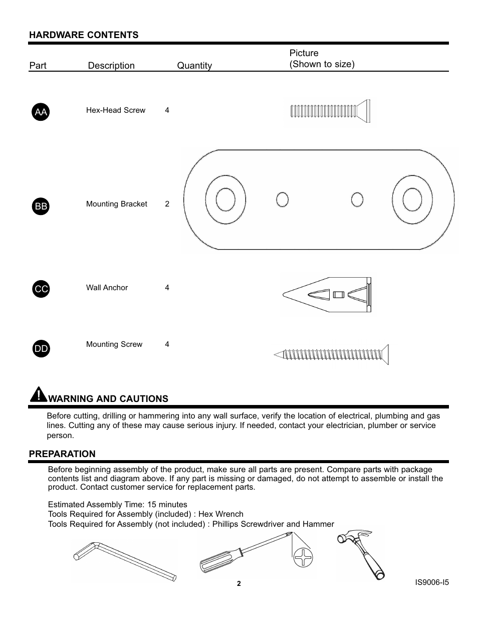 ZPC 9005SSMV User Manual | Page 3 / 12