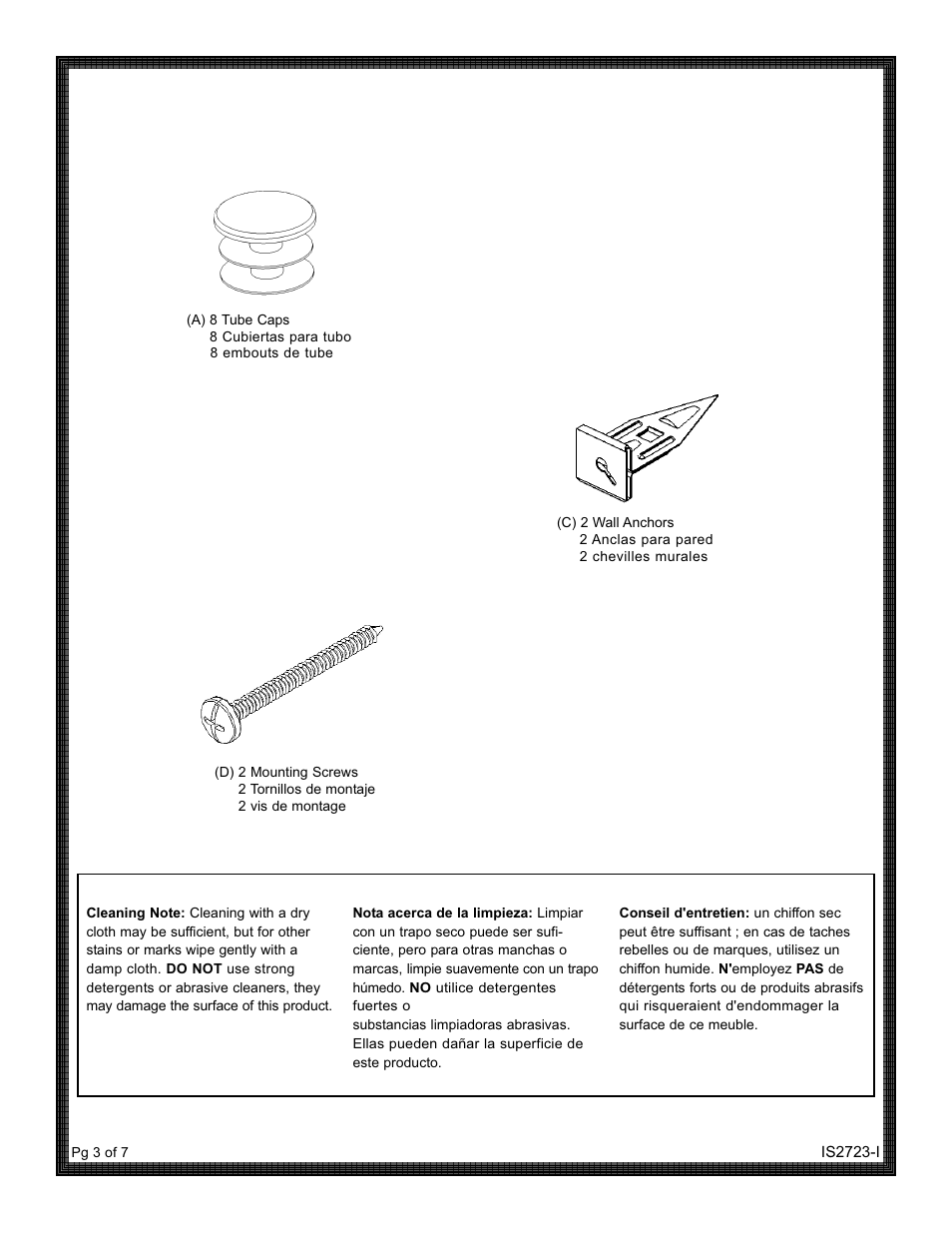 ZPC 2723HB User Manual | Page 3 / 7