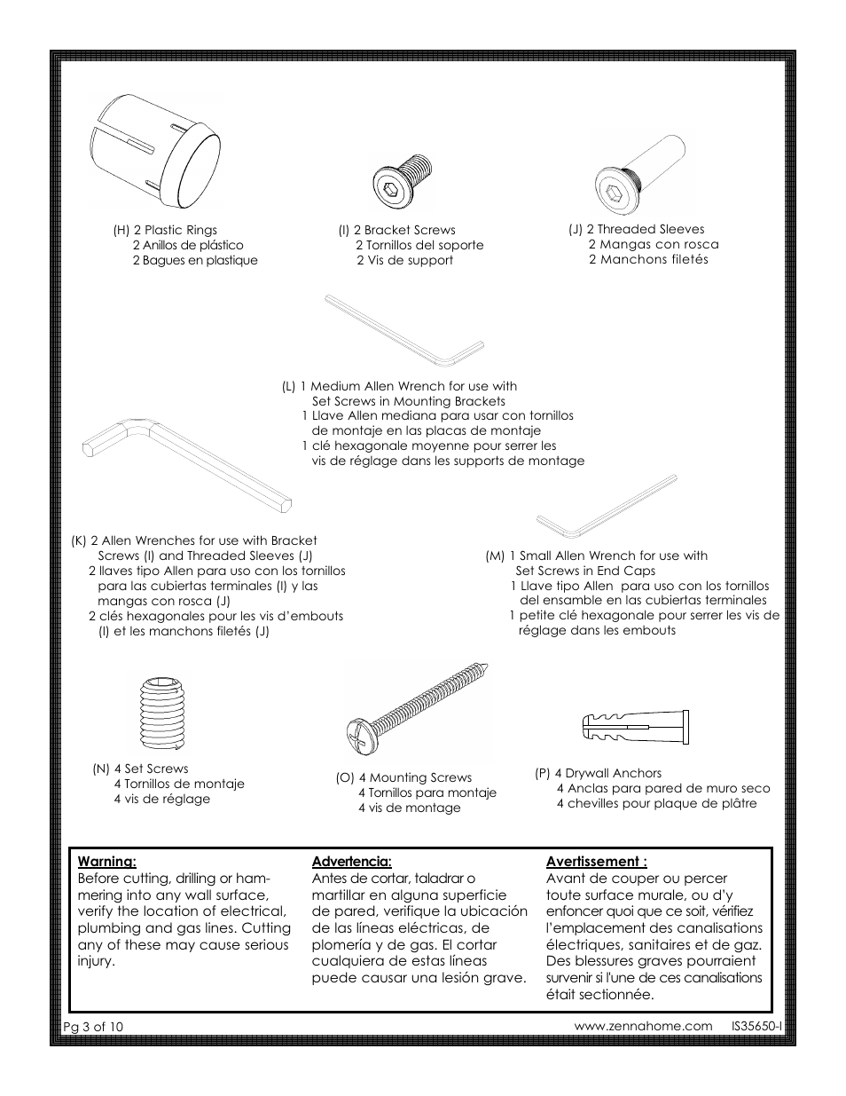 ZPC 35604SS02 User Manual | Page 3 / 10