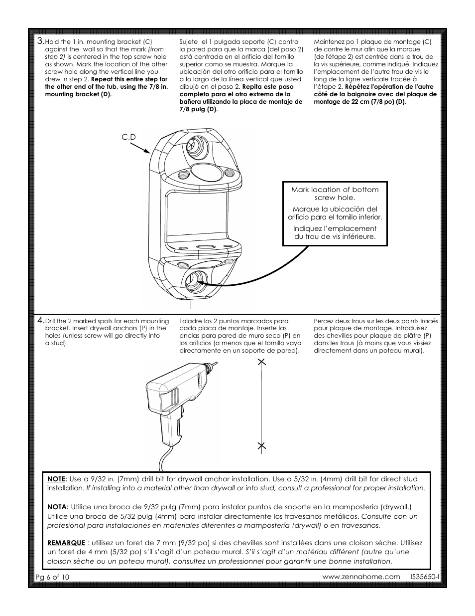 ZPC 35604SS02 User Manual | Page 6 / 10