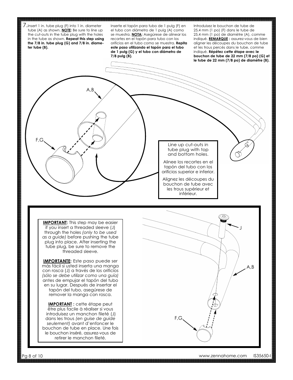 ZPC 35604SS02 User Manual | Page 8 / 10