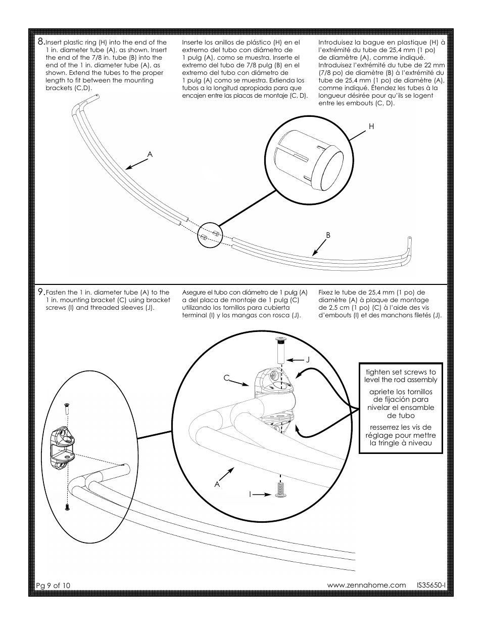 ZPC 35604SS02 User Manual | Page 9 / 10