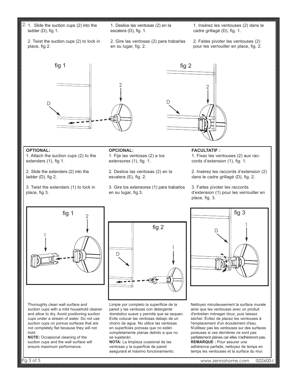 ZPC 2600HB User Manual | Page 3 / 5