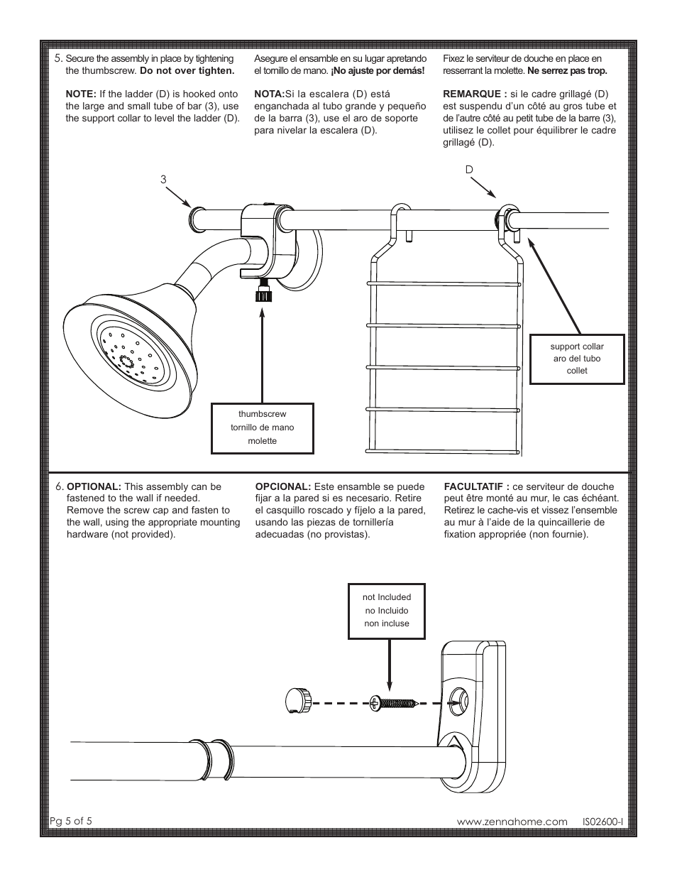 ZPC 2600HB User Manual | Page 5 / 5