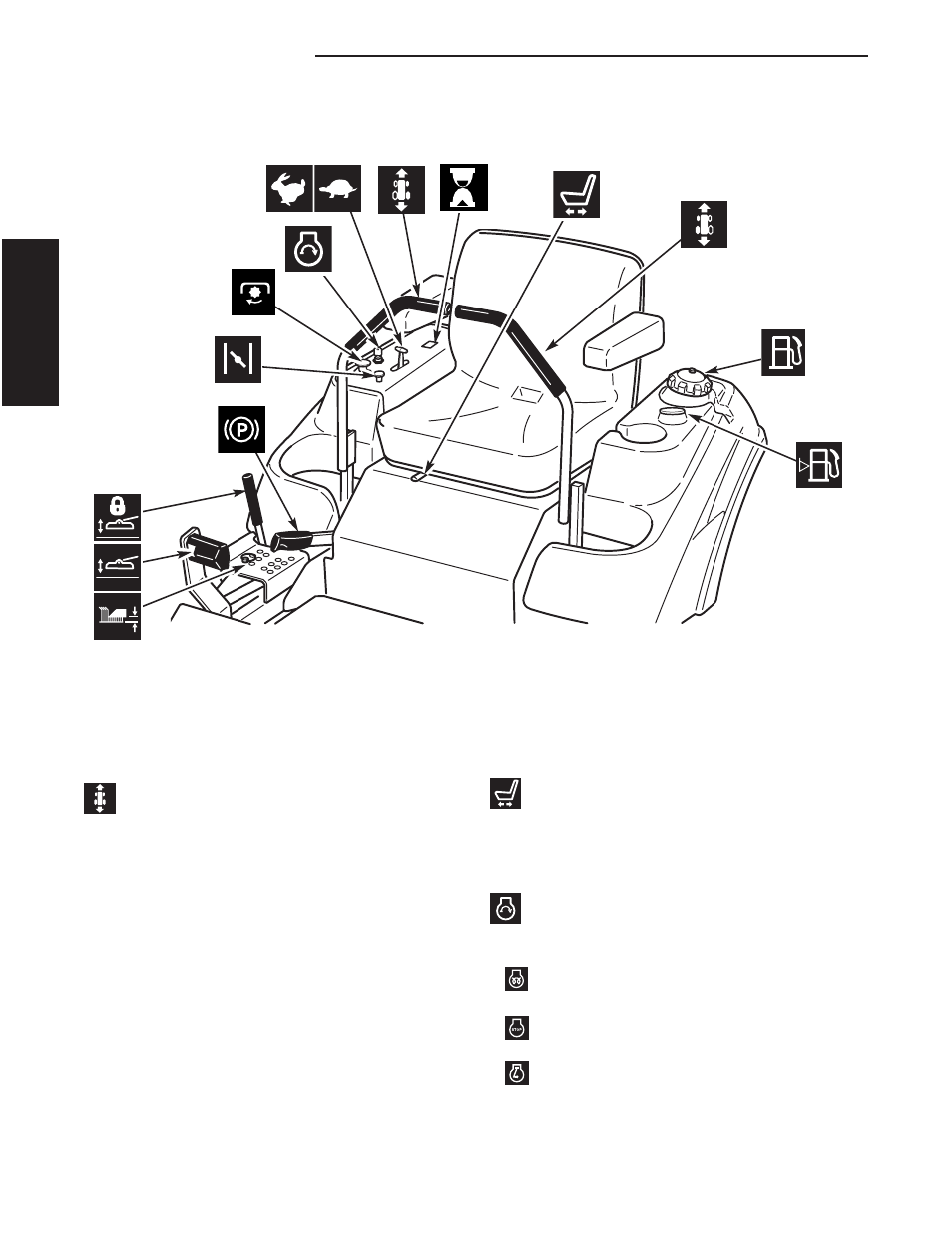Features and controls, Controls, Control functions | Briggs & Stratton 5900640 User Manual | Page 16 / 46