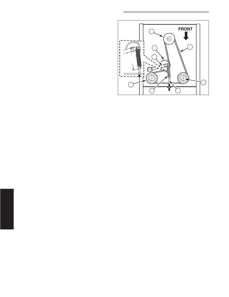 Troubleshooting, adjustment & service, Troubleshooting, Hydraulic pump drive belt replacement | Briggs & Stratton 5900640 User Manual | Page 40 / 46