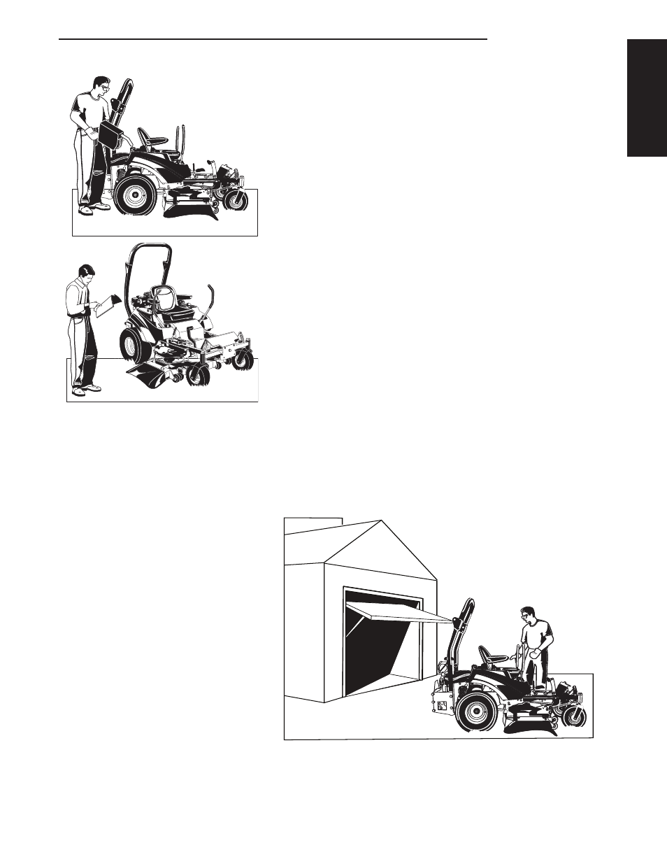 Enclosed areas, Fuel and maintenance, Operator safety | Briggs & Stratton 5900640 User Manual | Page 7 / 46