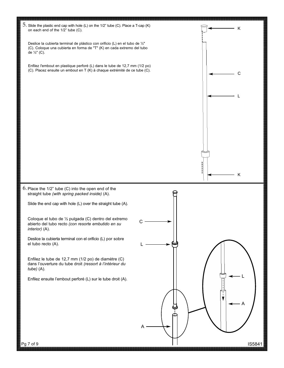 ZPC 5804B User Manual | Page 7 / 9