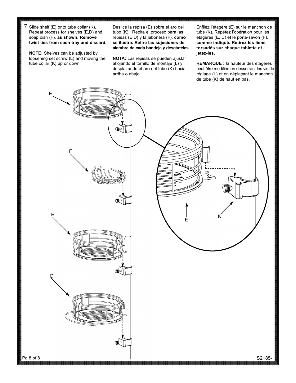 ZPC 2185NNWM User Manual | Page 8 / 8
