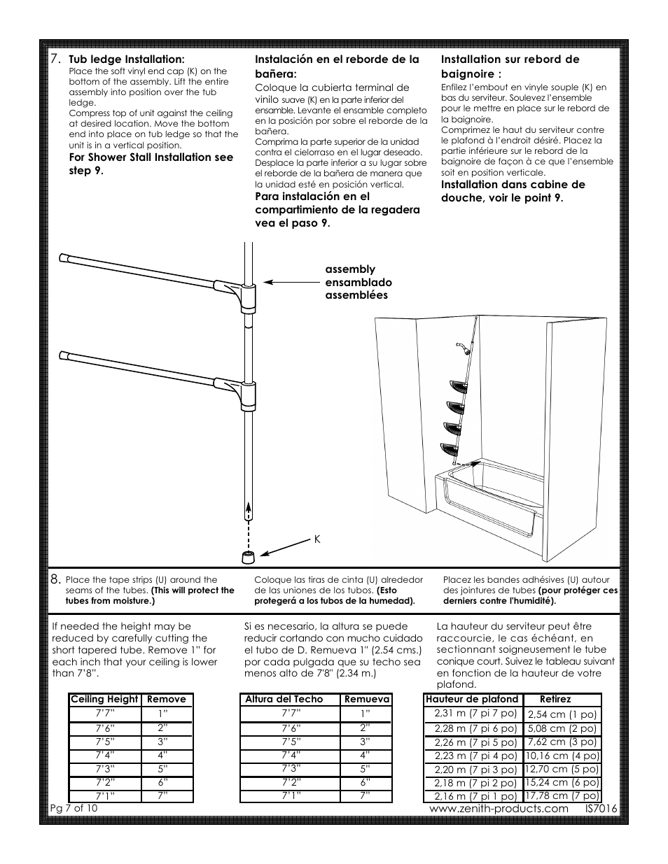 ZPC 7013WP User Manual | Page 7 / 10