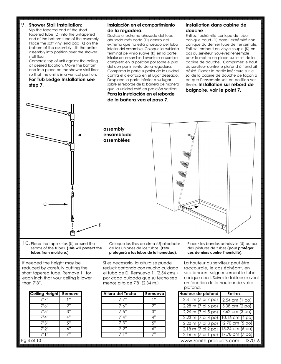 ZPC 7013WP User Manual | Page 8 / 10