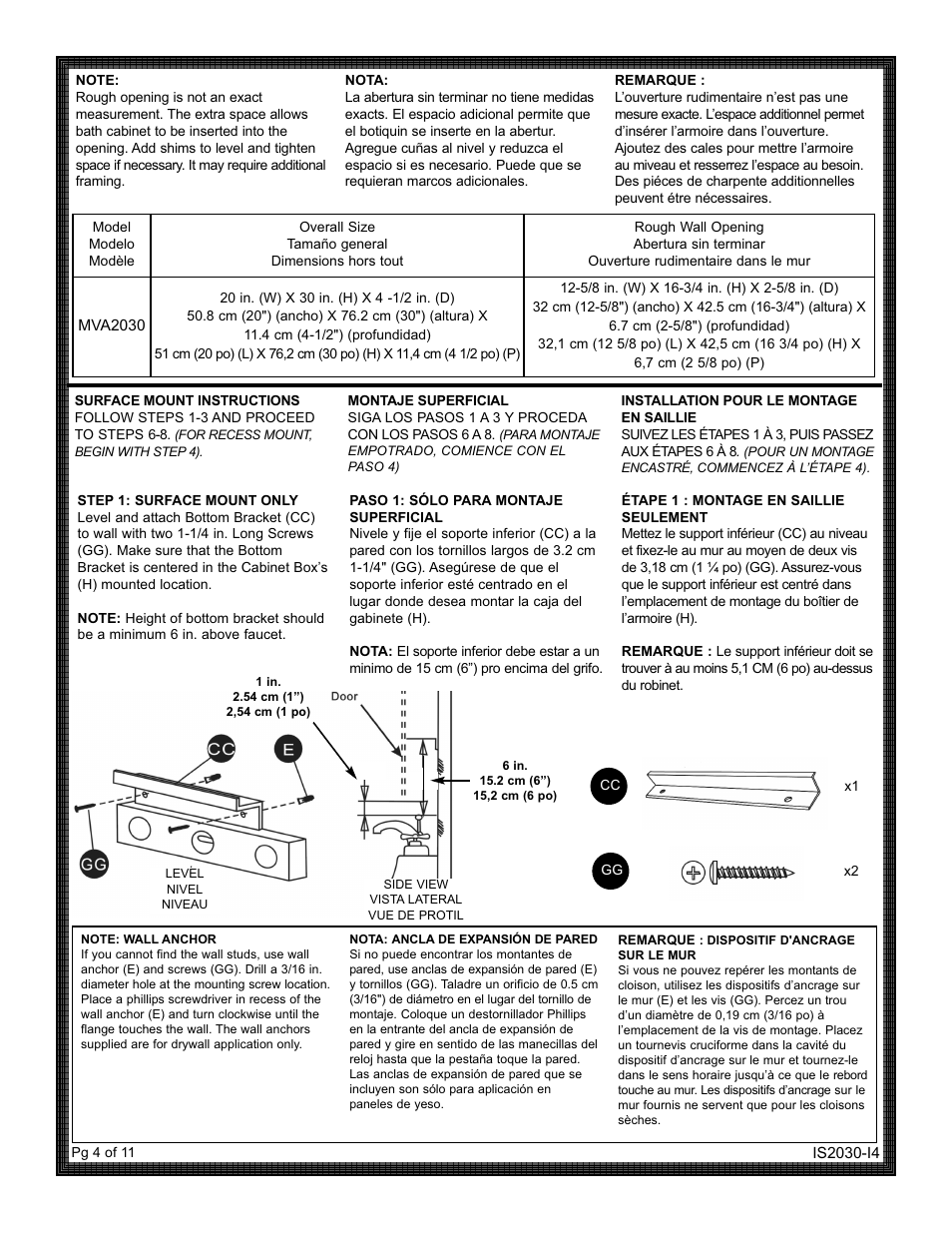 ZPC MVA2030 User Manual | Page 4 / 11