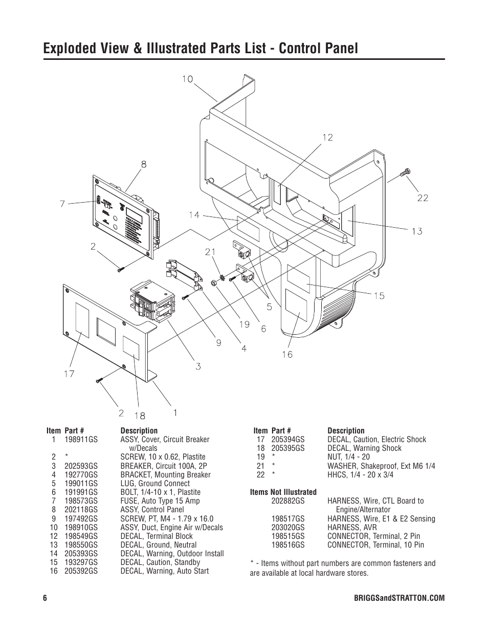 Briggs & Stratton 40277 User Manual | Page 6 / 7