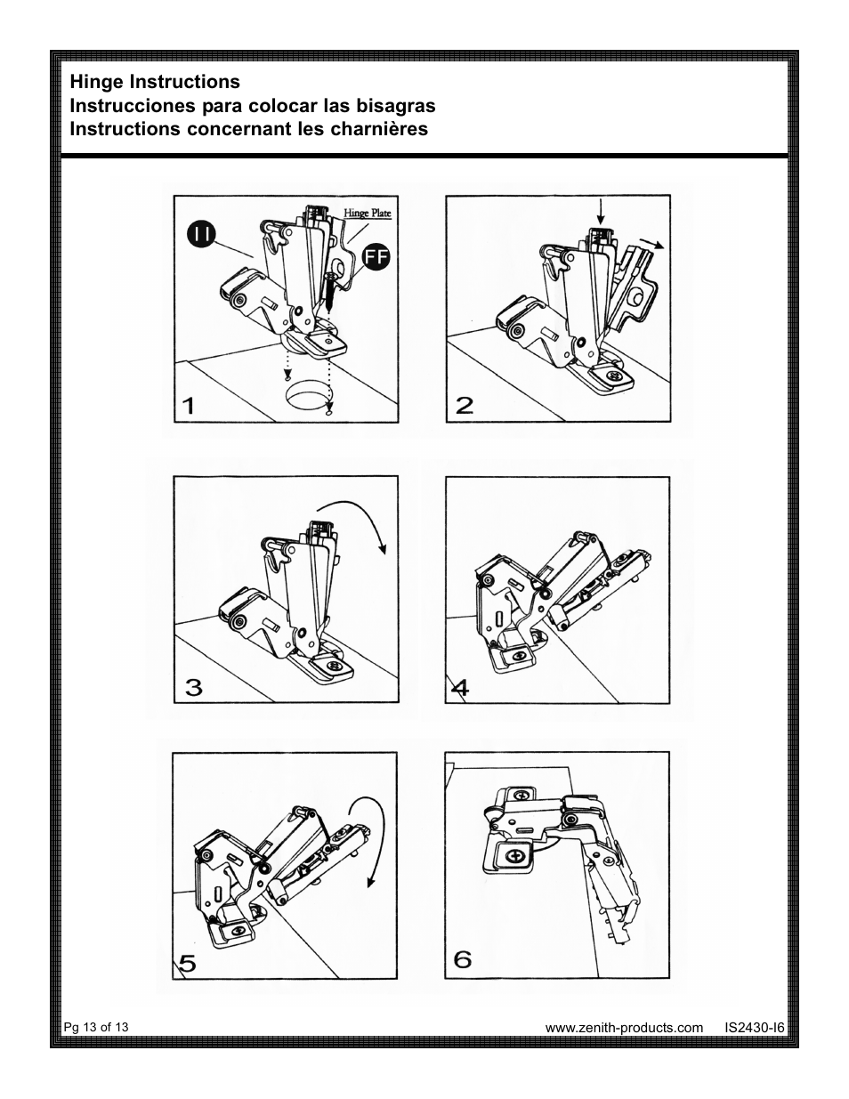 ZPC MRA2430 User Manual | Page 13 / 13