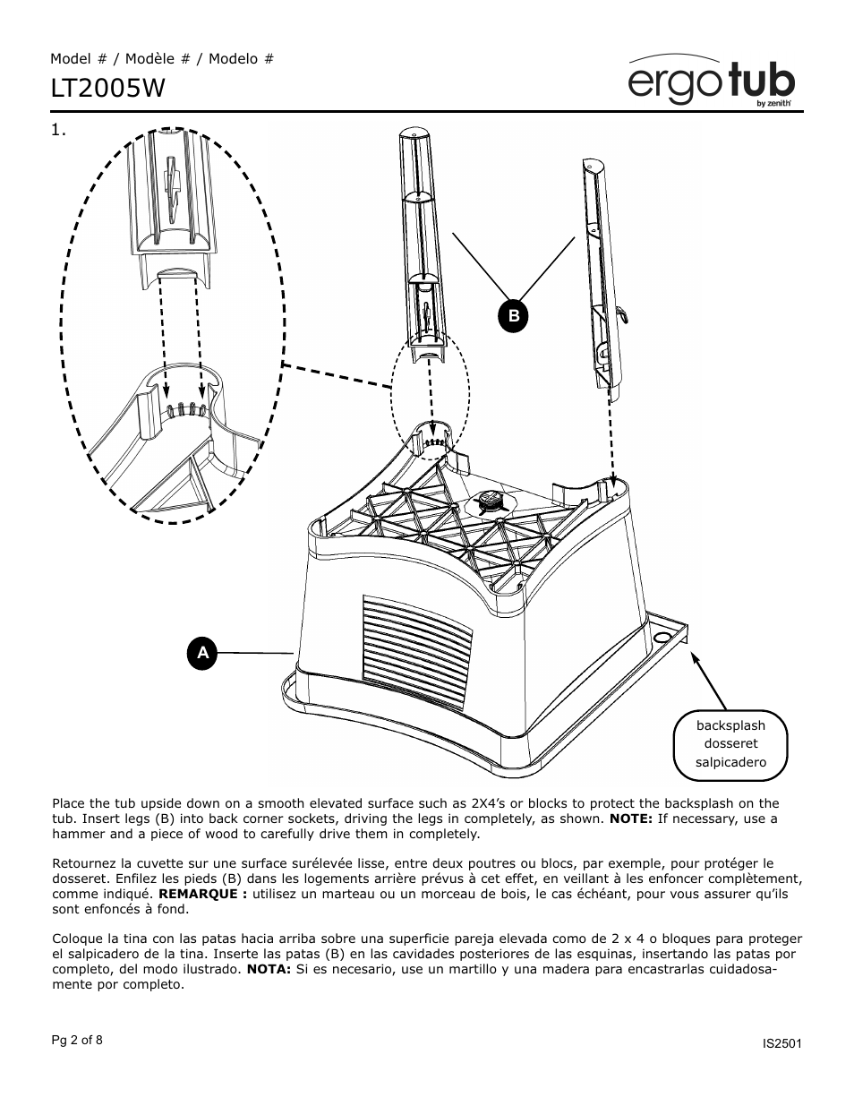 Lt2005w | ZPC LT2005W User Manual | Page 2 / 8