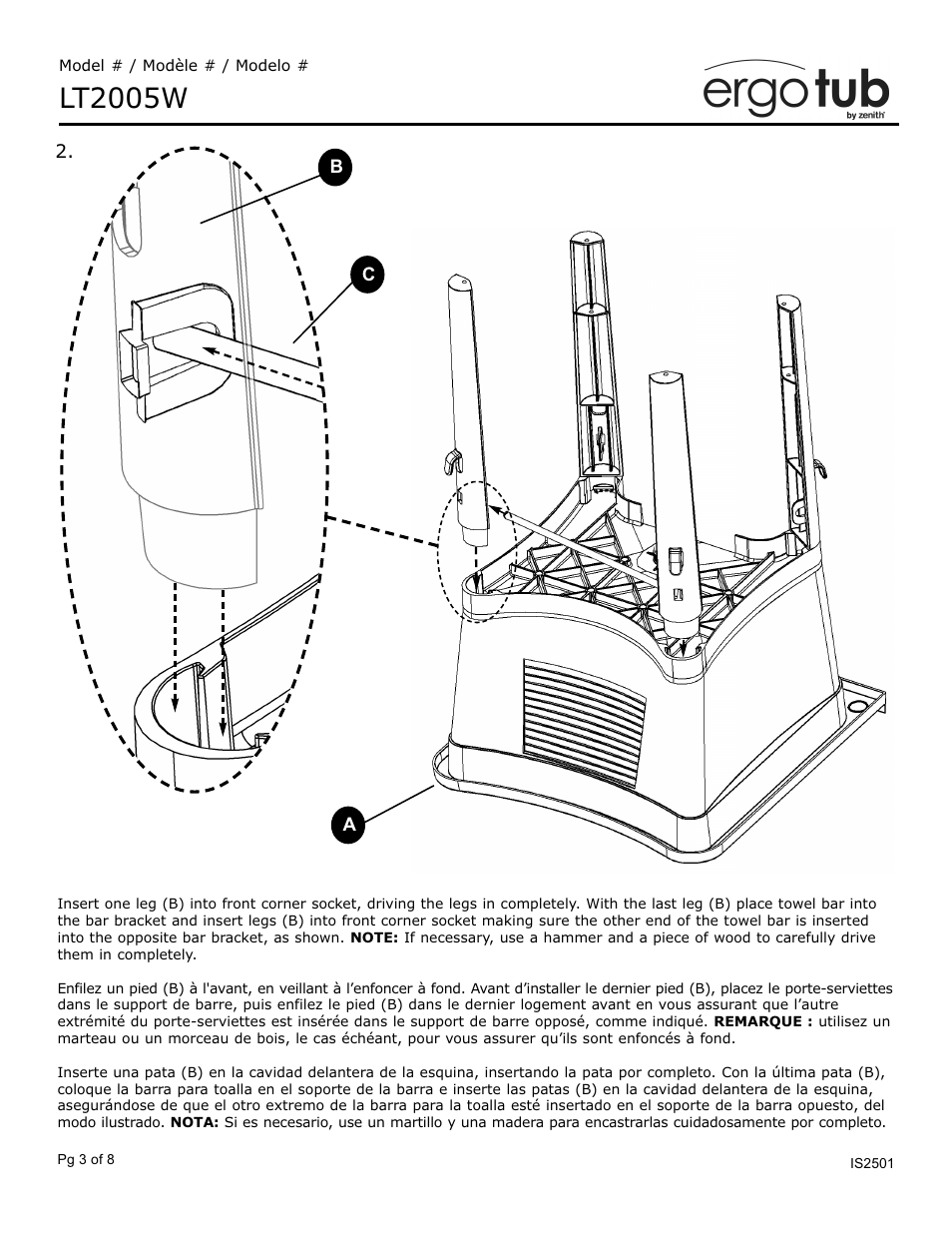 Lt2005w | ZPC LT2005W User Manual | Page 3 / 8