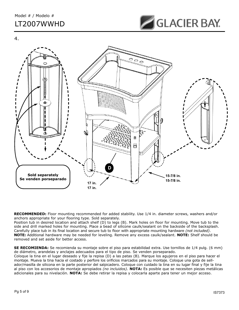 Lt2007wwhd | ZPC LT2007WWHD User Manual | Page 5 / 9