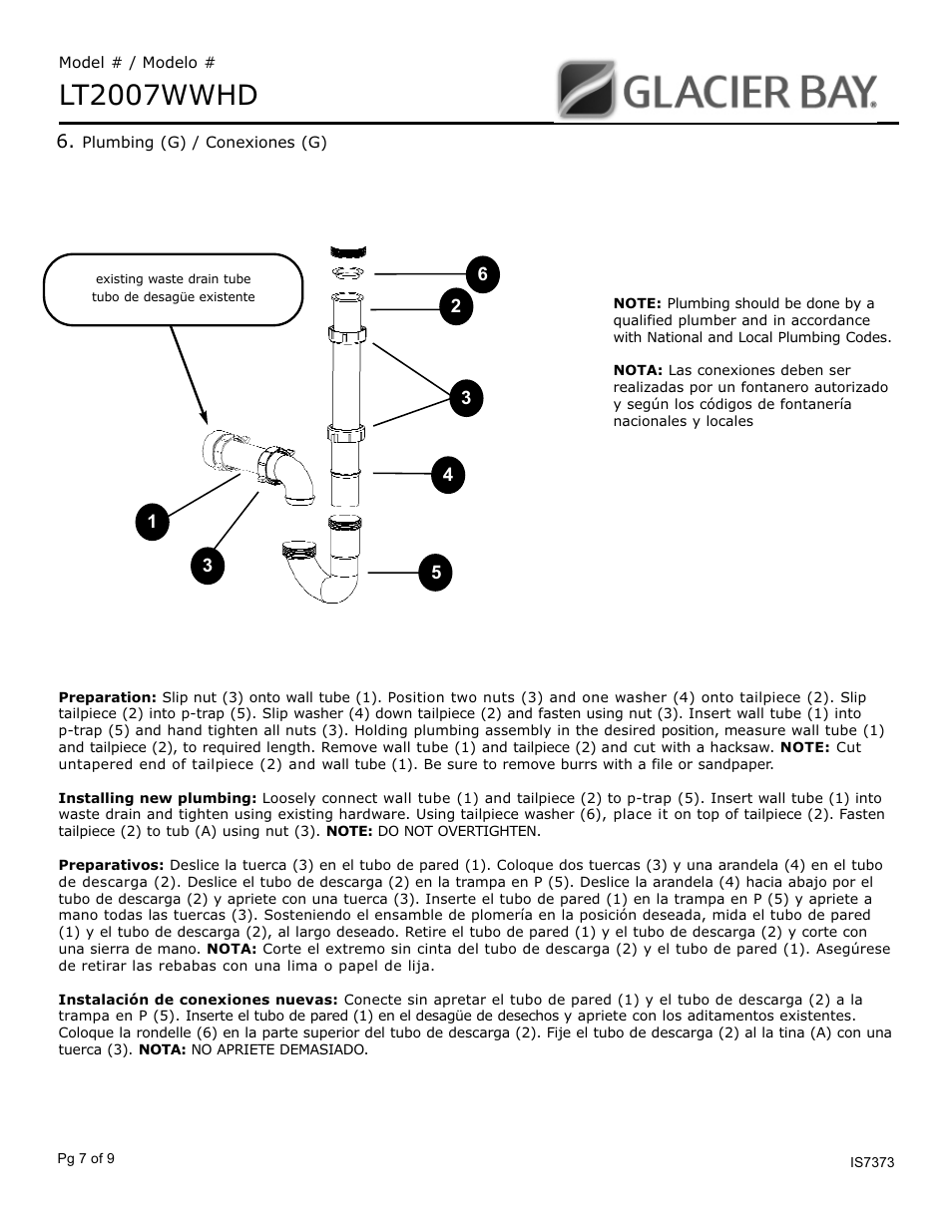 Lt2007wwhd | ZPC LT2007WWHD User Manual | Page 7 / 9