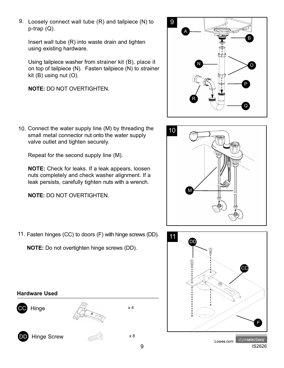 ZPC LT2026WWMV User Manual | Page 9 / 33