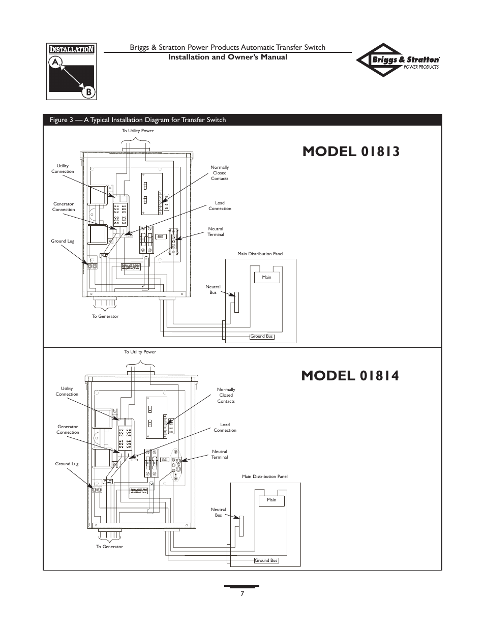 Briggs & Stratton 01813-0 User Manual | Page 7 / 36