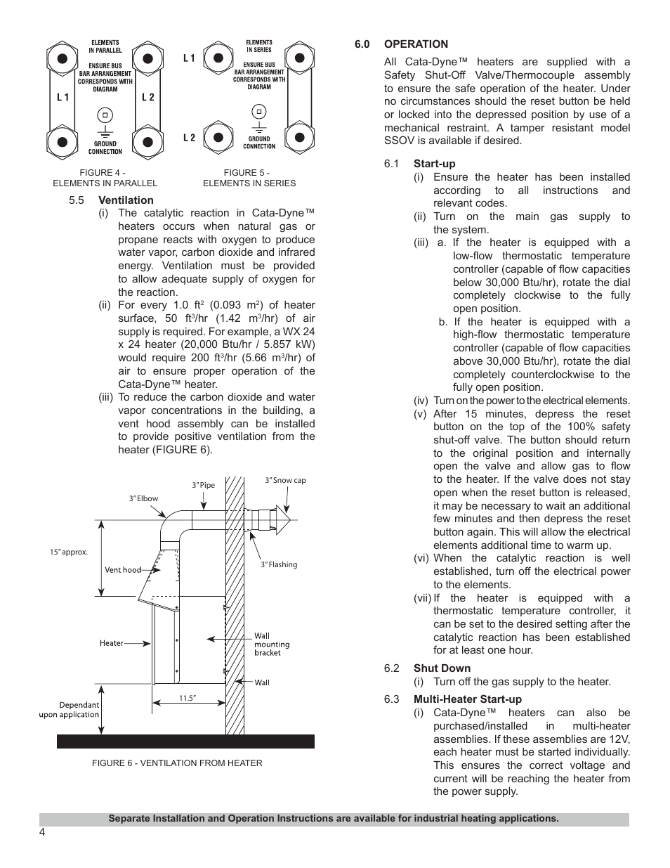 CCI Thermal Technologies G Series - Industrial Infrared Gas Catalytic Heater User Manual | Page 4 / 8