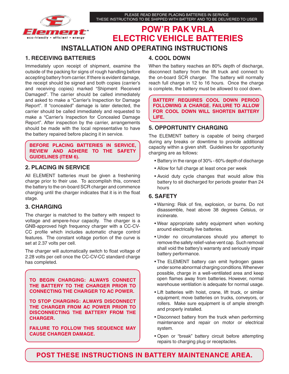 Exide Technologies GB3914 User Manual | 2 pages