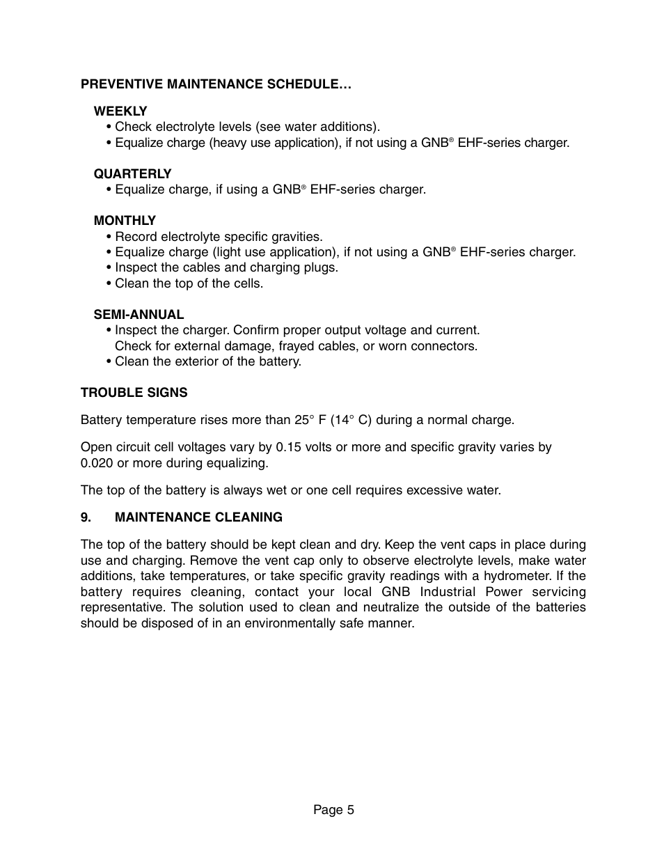 Exide Technologies GB3979 User Manual | Page 4 / 7