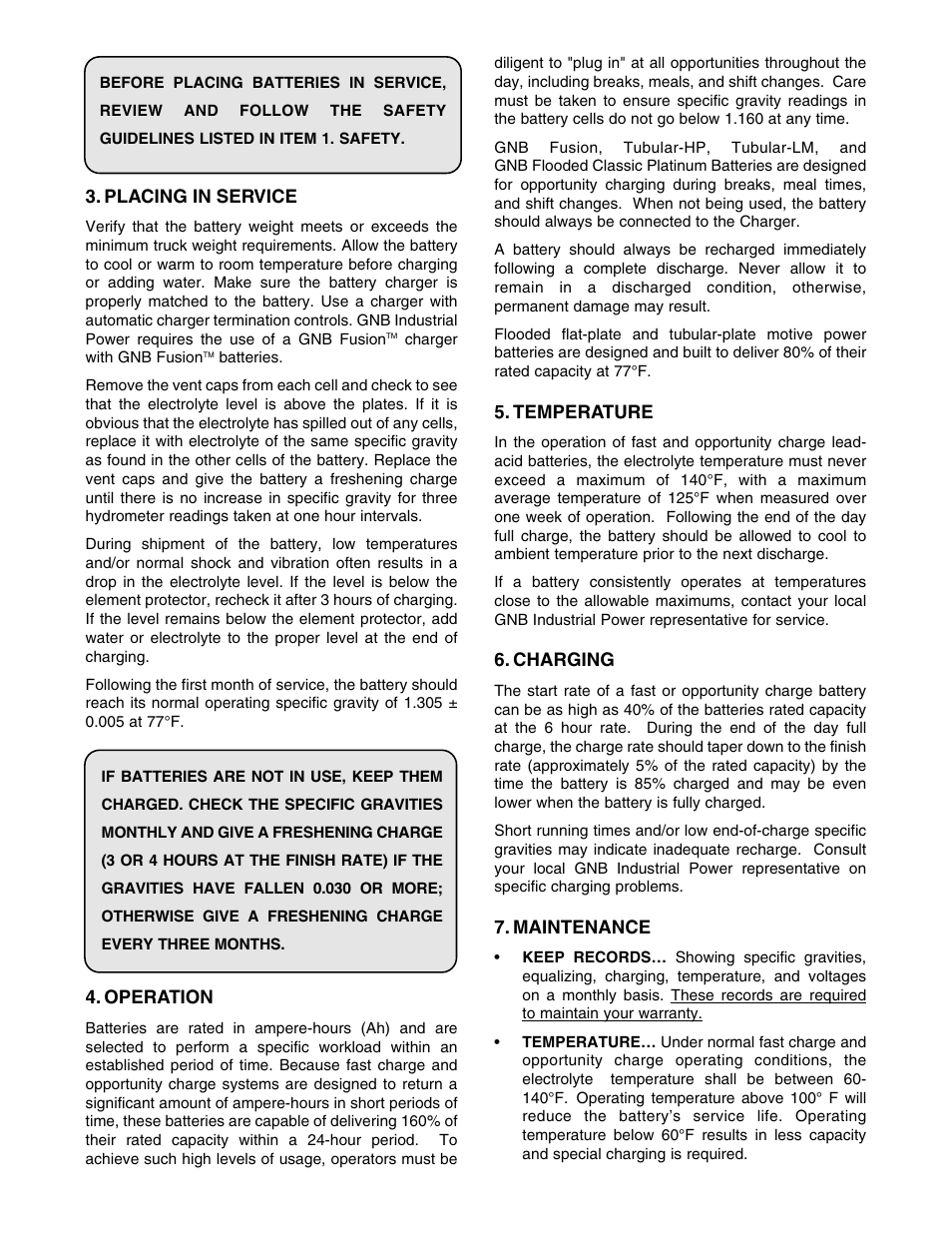 Exide Technologies GB4103 User Manual | Page 2 / 4