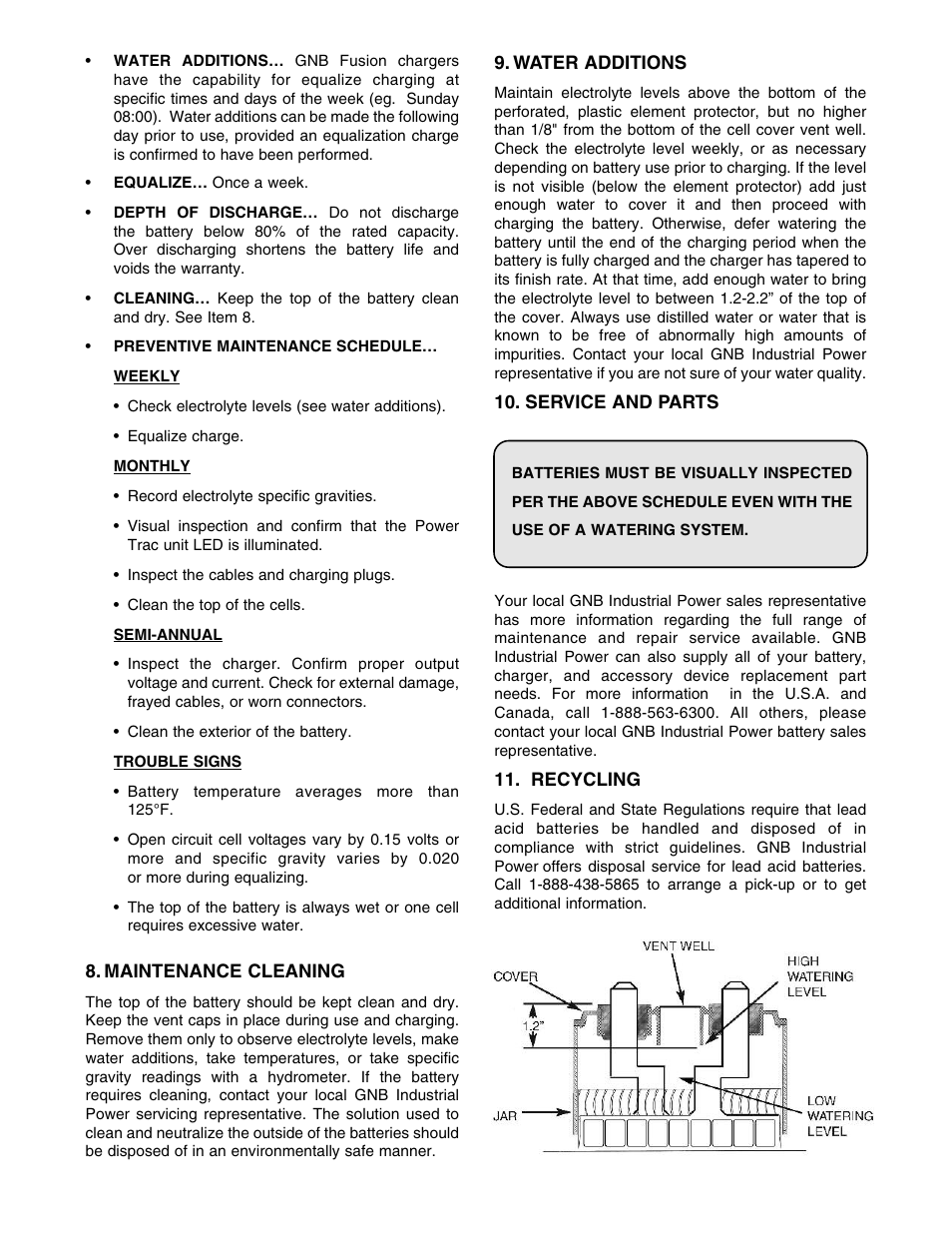Exide Technologies GB4103 User Manual | Page 3 / 4
