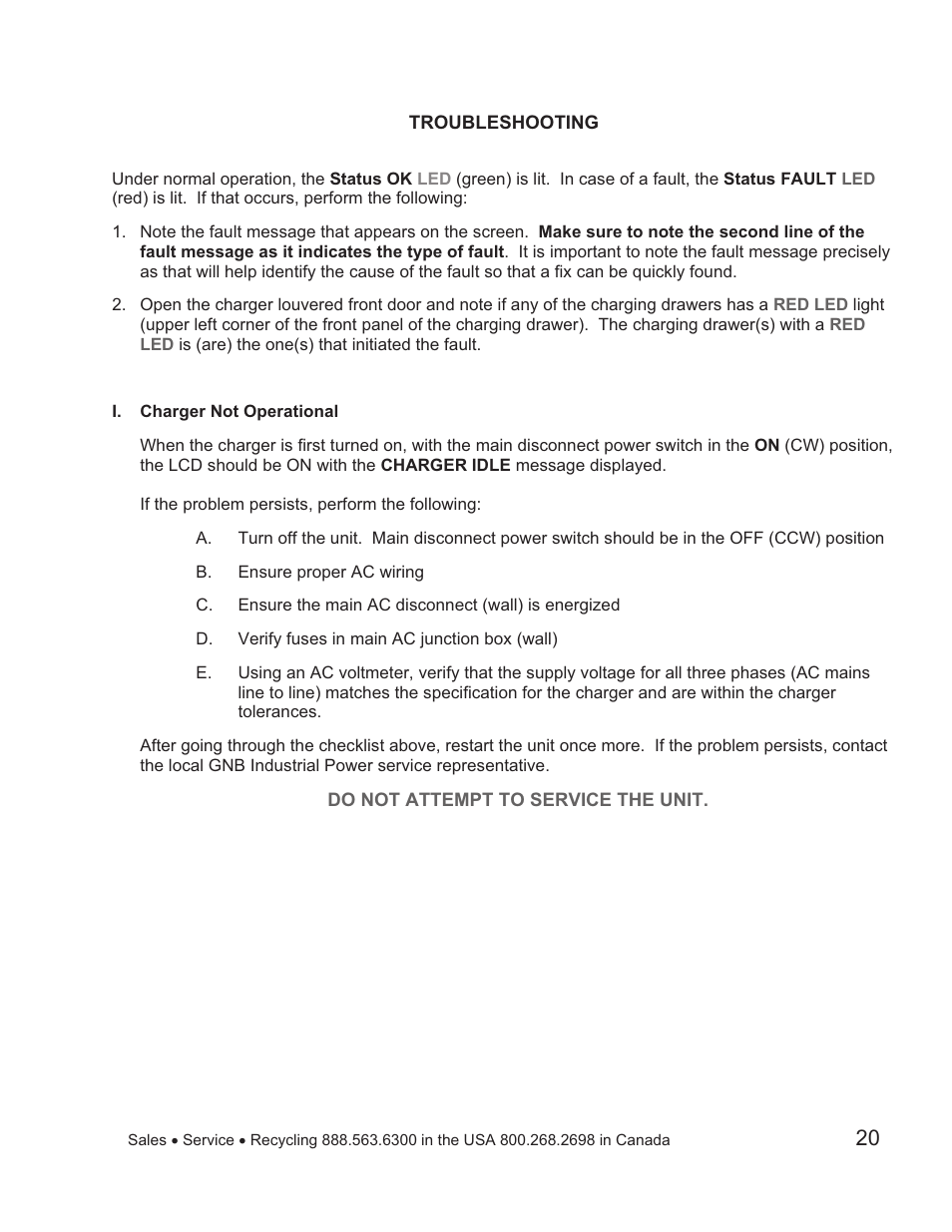 Exide Technologies GB4109 User Manual | Page 23 / 32