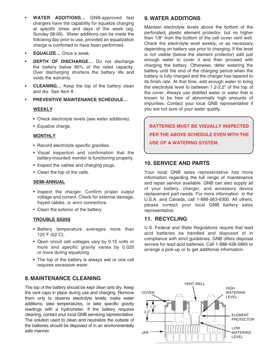 Exide Technologies GB4145 User Manual | Page 3 / 4