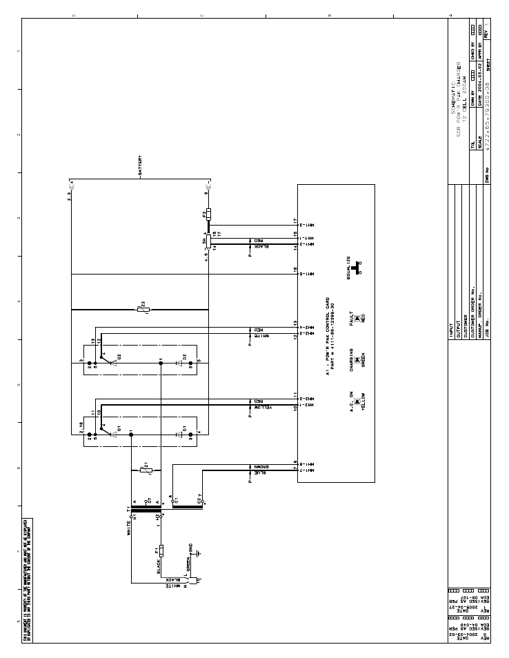 Exide Technologies SPP PowrPak Series Industrial Battery Chargers User Manual | Page 11 / 16