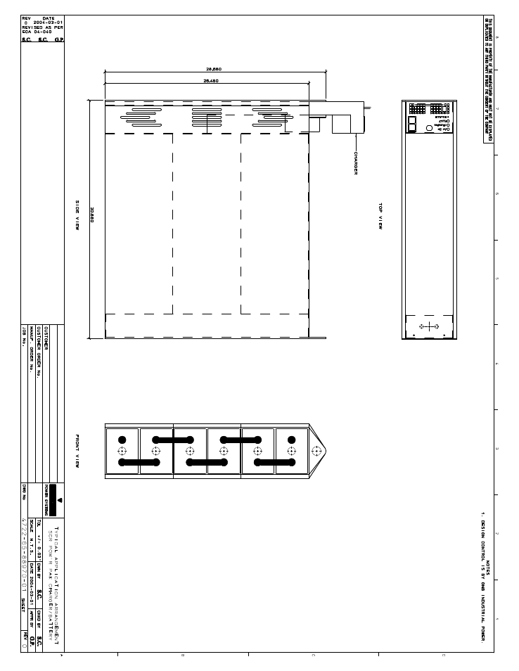 Exide Technologies SPP PowrPak Series Industrial Battery Chargers User Manual | Page 14 / 16
