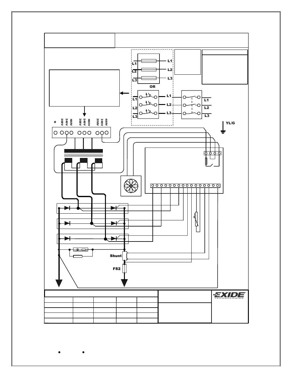 Exide Technologies V19CIL5200ULF User Manual | Page 25 / 28