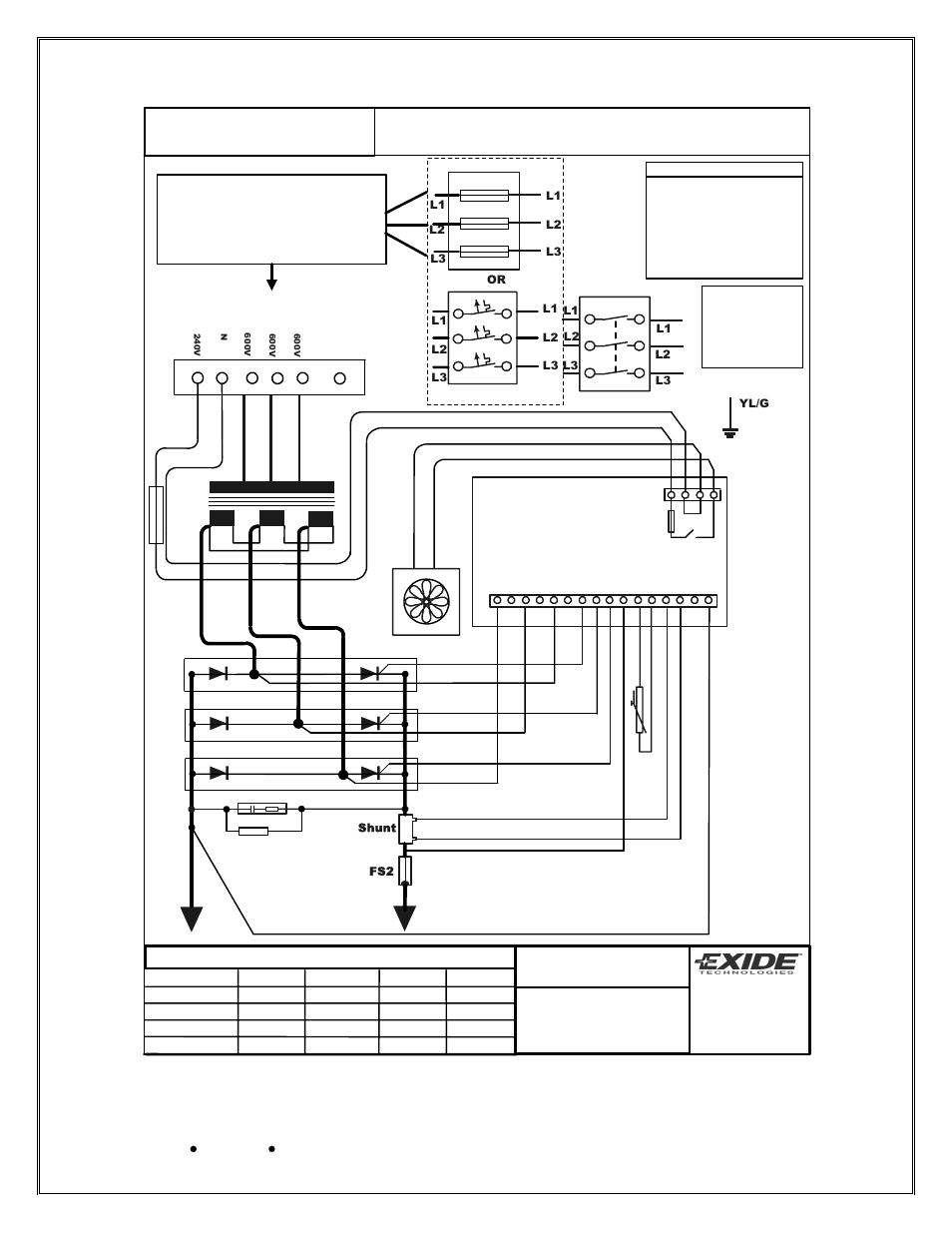 Exide Technologies V19CIL5200ULF User Manual | Page 26 / 28