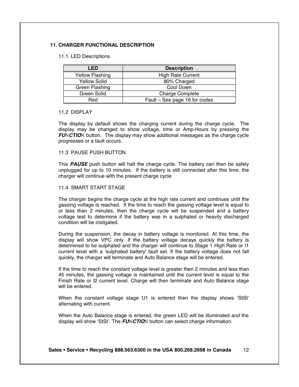 Exide Technologies V19CIL5200ULS User Manual | Page 13 / 28