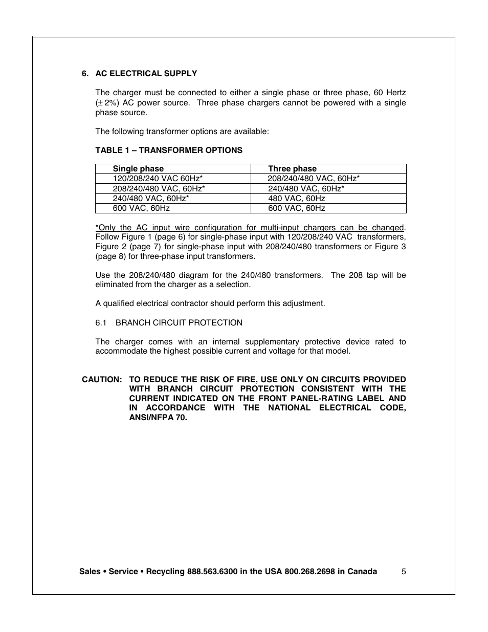 Exide Technologies V19CIL5200ULS User Manual | Page 6 / 28